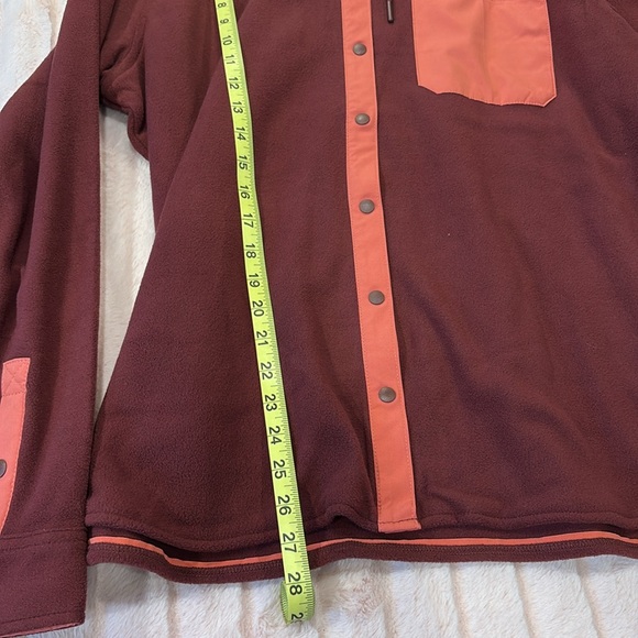 Ascend Microfleece Hooded Button Up Jacket - Picture 9 of 9